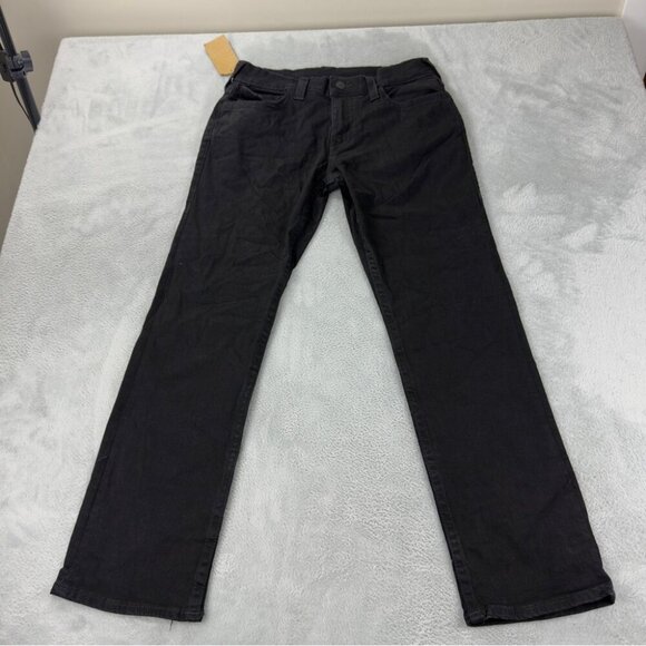 True Religion NWT Ricky Flap SN 32 105713 Men's Size 32x31 Black Straight Flared - Picture 3 of 9